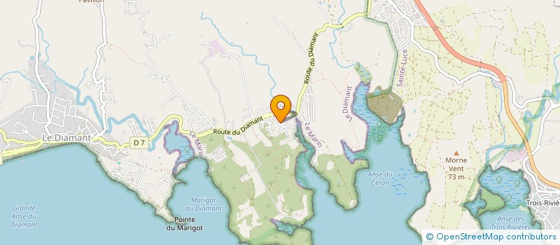 localisation de l'entreprise FOUCHAN  LE DIAMANT