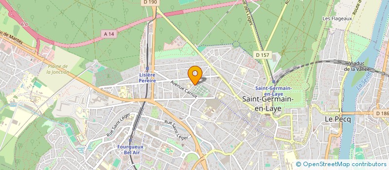 localisation de l'entreprise FOUCHE MOTORS SARL à SAINT-GERMAIN-EN-LAYE