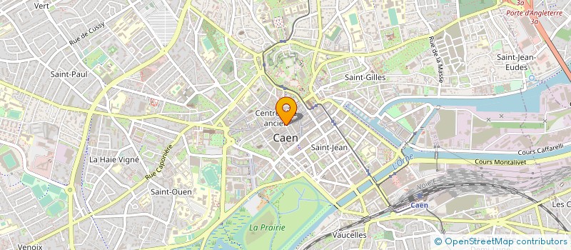 localisation de l'entreprise FOUCHER à CAEN