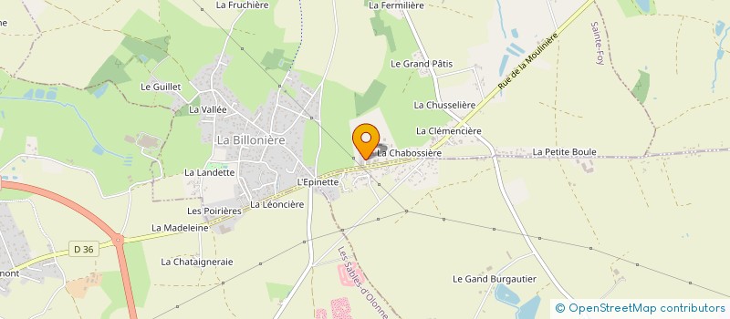 localisation de l'entreprise FOUCHER EMMANUEL à SAINTE-FOY