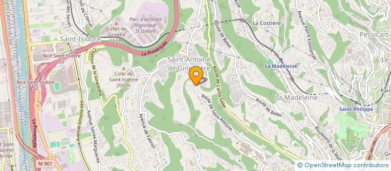 localisation de l'entreprise FOUCHER ET CIE à NICE