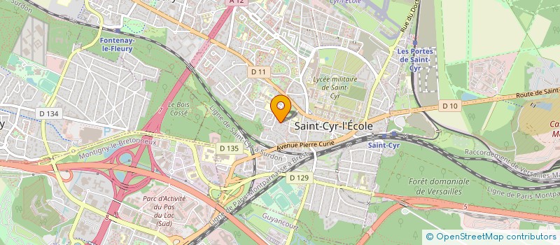 localisation de l'entreprise FOUCHER ET FILS à SAINT-CYR-L'ECOLE