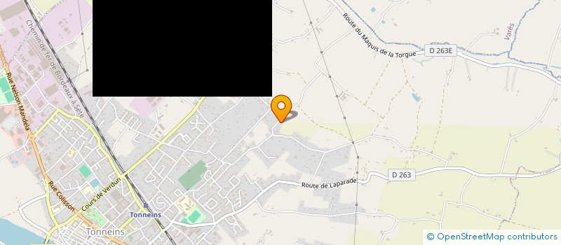 localisation de l'entreprise FOUCHER IMMO  TONNEINS