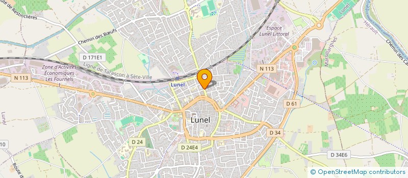 localisation de l'entreprise FOUCHERECO  LUNEL