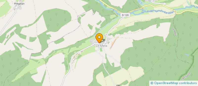localisation de l'entreprise FOUCHET CHRISTOPHE à LE MEIX