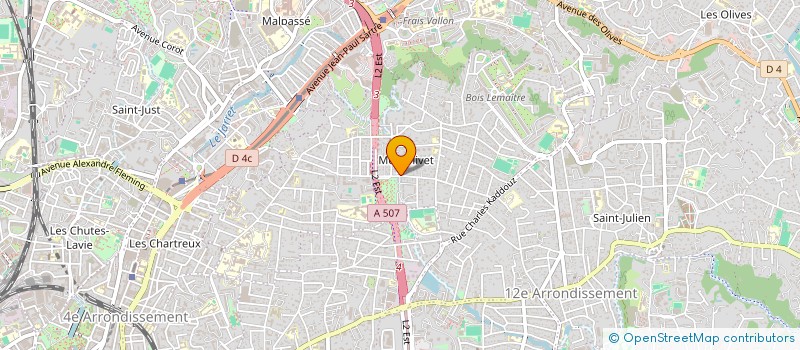 localisation de l'entreprise FOUCHY MR à MARSEILLE