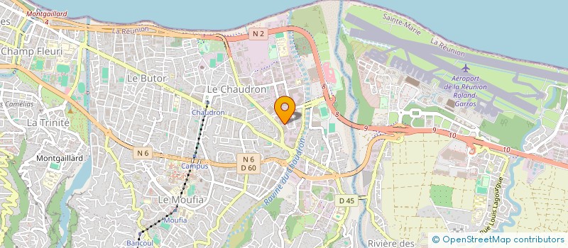 localisation de l'entreprise FOUCQUE CAILLE DISTRIBUTION à SAINT-DENIS