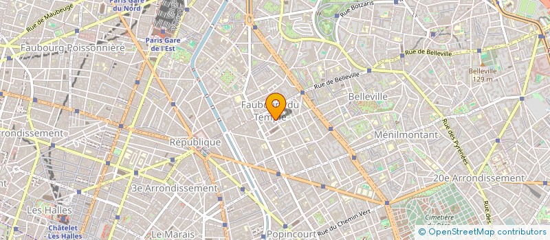 localisation de l'entreprise FOUDI à PARIS