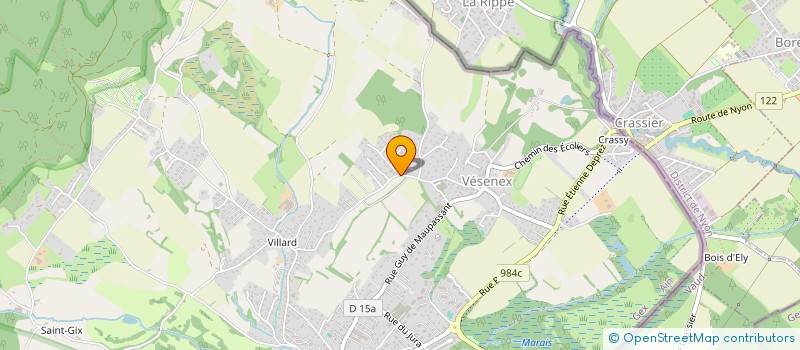 localisation de l'entreprise FOUDLAK  DIVONNE-LES-BAINS