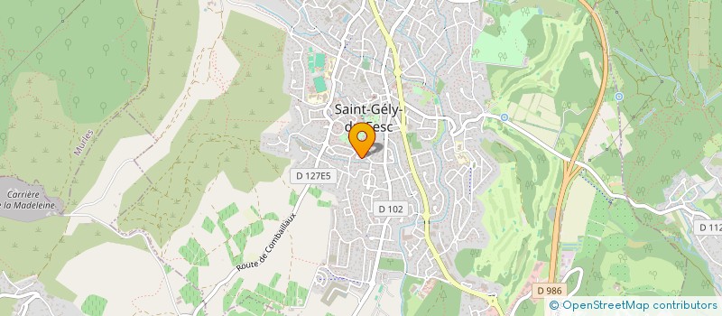 localisation de l'entreprise FOUDRE CONSULT  SAINT-GELY-DU-FESC