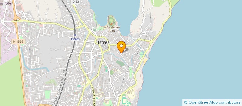 localisation de l'entreprise FOUDRE MUSIQUE à ISTRES