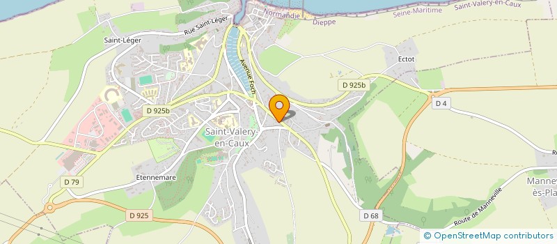 localisation de l'entreprise FOUDRE PRODUCTIONS  SAINT-VALERY-EN-CAUX