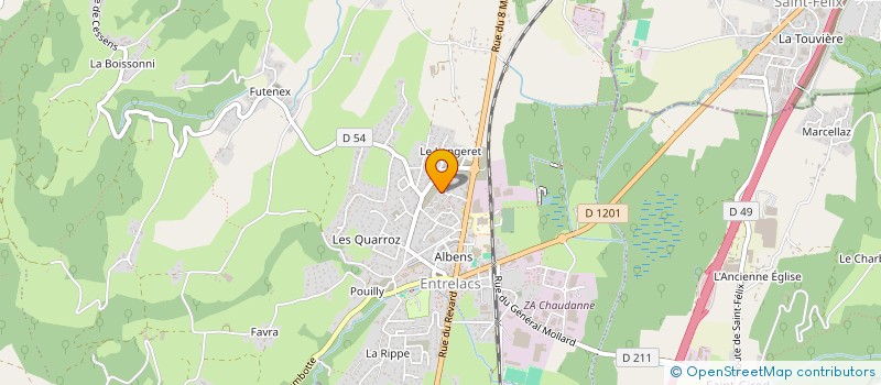 localisation de l'entreprise FOUED BARBER  ENTRELACS