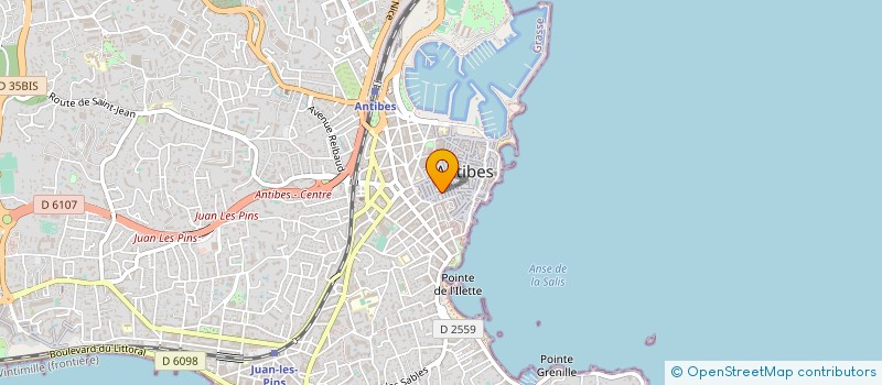 localisation de l'entreprise FOUED MENUISERIE à ANTIBES