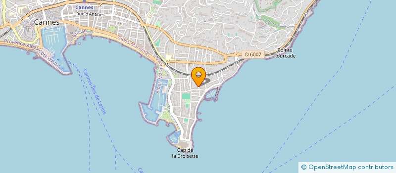 localisation de l'entreprise FOUFOU  CANNES
