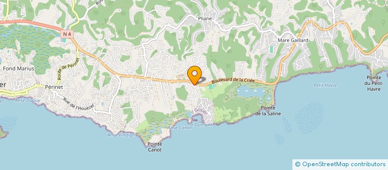 localisation de l'entreprise FOUFOU SOLAIRE SARL  LE GOSIER