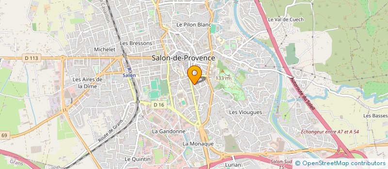 localisation de l'entreprise FOUGAGNO  SALON-DE-PROVENCE