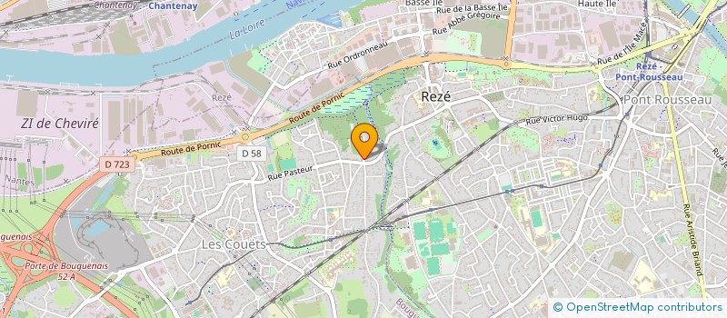 localisation de l'entreprise FOUGAN DE MER à BOUGUENAIS