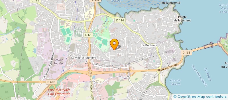 localisation de l'entreprise FOUGERAY IMMOBILIER  DINARD