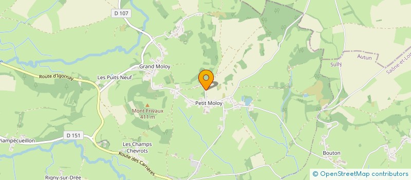 localisation de l'entreprise FOUGERE BV.LA  SAINT-LEGER-DU-BOIS