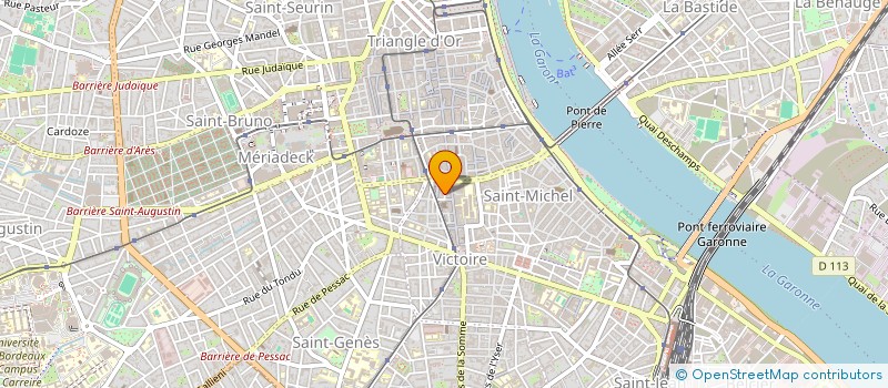 localisation de l'entreprise FOUGERE.O  MERIGNAC