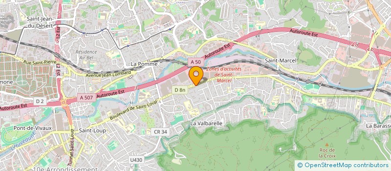 localisation de l'entreprise FOUGEROLLE ET COMPAGNIE à MARSEILLE