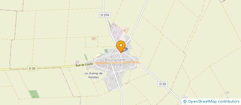 localisation de l'entreprise FOUGERY INVEST  BOURGOGNE-FRESNE