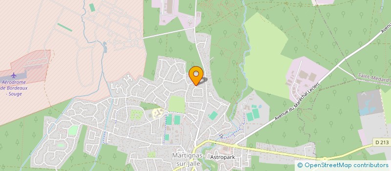 localisation de l'entreprise FOUILLAC / MATTIO  MARTIGNAS-SUR-JALLE