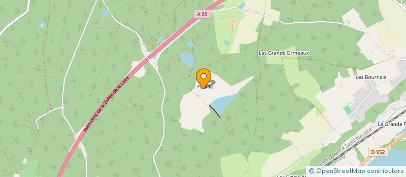 localisation de l'entreprise FOUILLE  COTEAUX-SUR-LOIRE