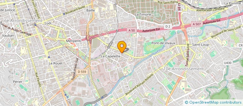 localisation de l'entreprise FOUILLIS CADEAUX à MARSEILLE