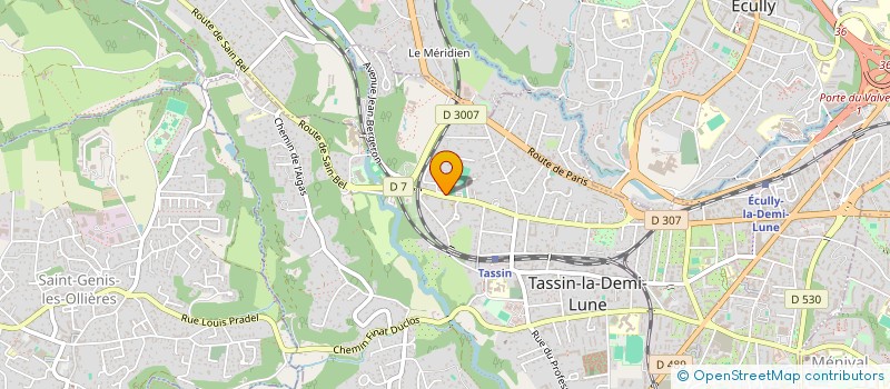 localisation de l'entreprise FOUILLOUD BUYAT IMMOBILIER S A à TASSIN-LA-DEMI-LUNE