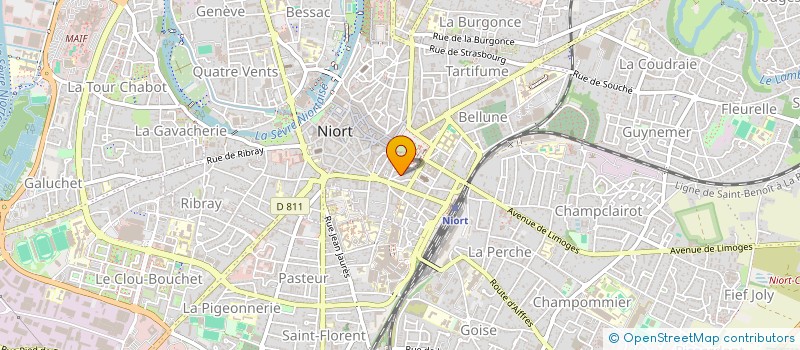 localisation de l'entreprise FOUKA  NIORT