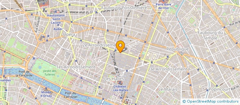 localisation de l'entreprise FOUKS S.A. ESMAR  PARIS