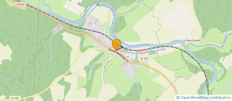 localisation de l'entreprise FOULAIN VEHICULES SERVICE à FOULAIN