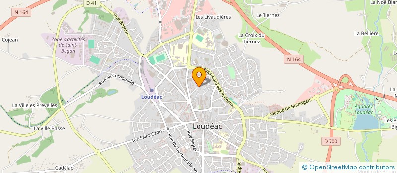 localisation de l'entreprise FOULFOIN IMMO  LOUDEAC