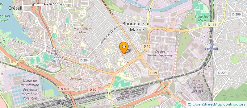 localisation de l'entreprise FOULON à BONNEUIL-SUR-MARNE