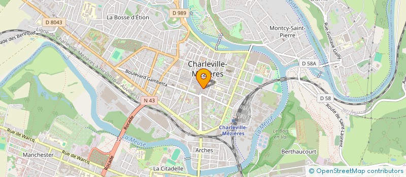 localisation de l'entreprise FOULON à CHARLEVILLE-MEZIERES