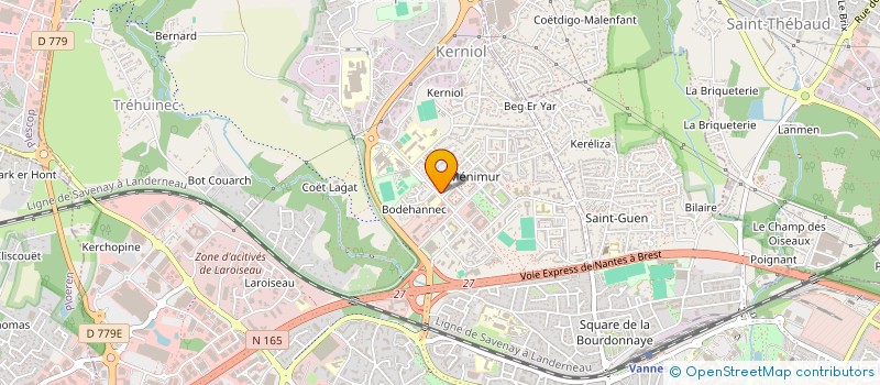 localisation de l'entreprise FOULON - KROLIKOWSKI à VANNES