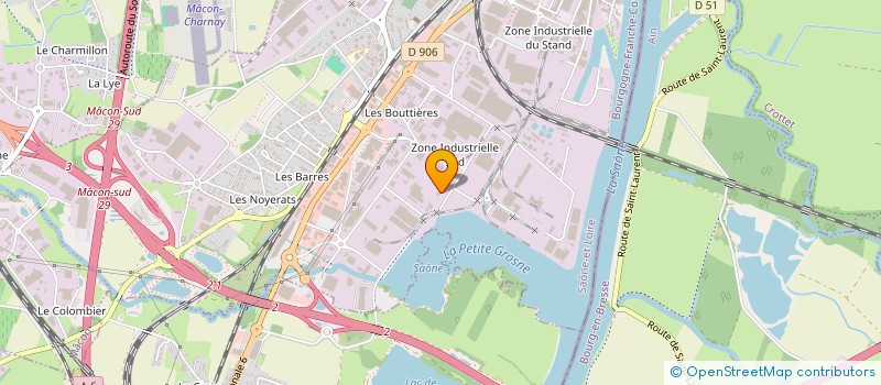 localisation de l'entreprise FOULON SOPAGLY à MACON