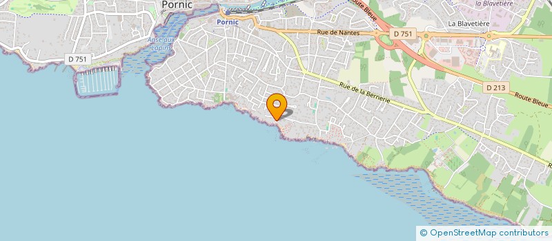 localisation de l'entreprise FOULQUES D'ANJOU  PORNIC