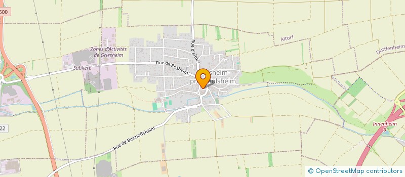 localisation de l'entreprise FOULQUIER CONSULTING  GRIESHEIM-PRES-MOLSHEIM