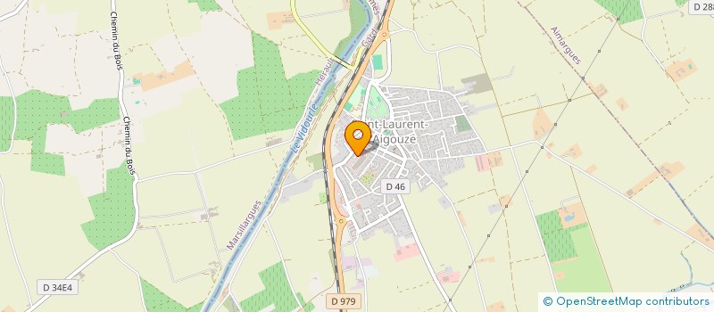 localisation de l'entreprise FOULQUIER MORENO  MARSILLARGUES