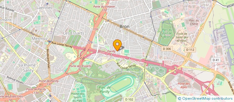 localisation de l'entreprise FOUND JIREH  BRON