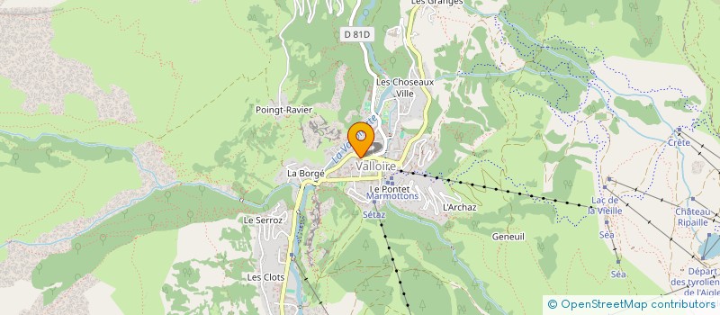 localisation de l'entreprise FOUNDATION  VALLOIRE