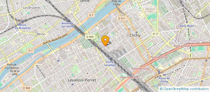localisation de l'entreprise FOUNDATION PROJECT MANAGEMENT & CONSULTANCY à CLICHY