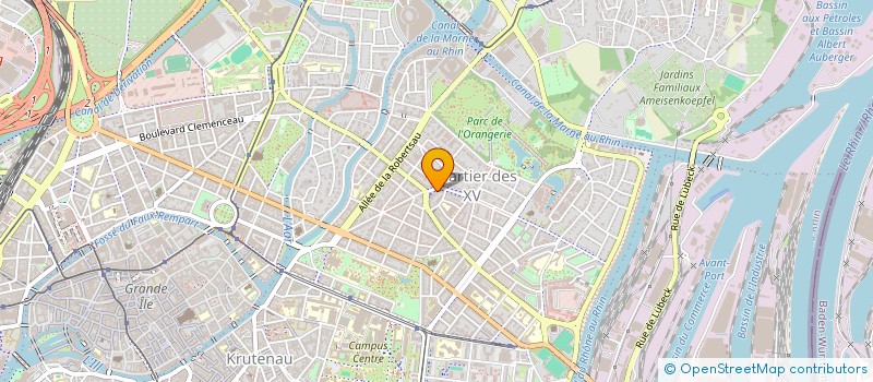 localisation de l'entreprise FOUNDUP à STRASBOURG