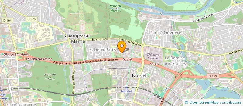 localisation de l'entreprise FOUNOUNKIDY TRANSPORTS à NOISIEL