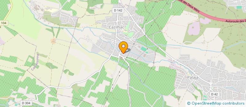 localisation de l'entreprise FOUNTGUILHEM à CAZILHAC