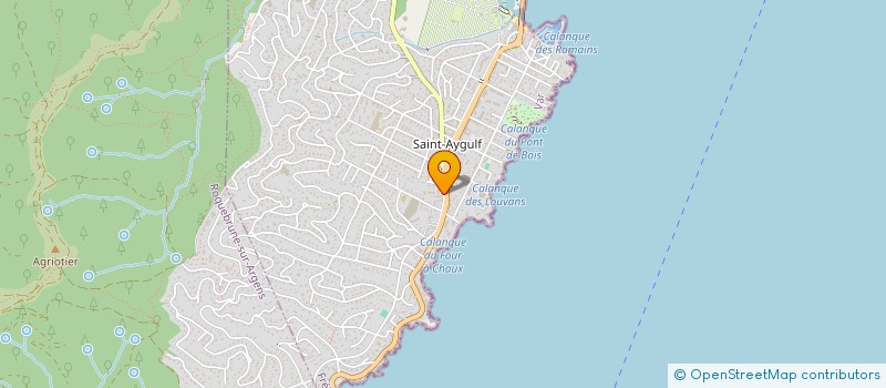 localisation de l'entreprise FOUQUART-ARBELTIER à FREJUS