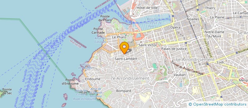 localisation de l'entreprise FOUQUE à MARSEILLE
